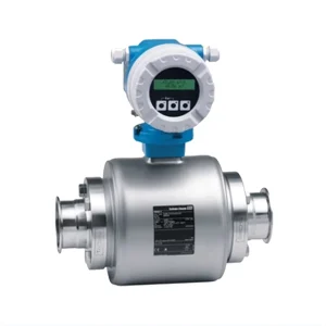 Electromagnetic Flow Meter Magnetic Flow Sensor Food Beverage Hygienic Promag 10H1H 4inch Magnetic Flow Meter