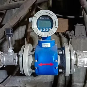 Electromagnetic Flow Meter Manufacturer for Liquid Water diesel Flowmeter 4 20mA RS485 PTFE Lined Electromagnetic Flowmeter