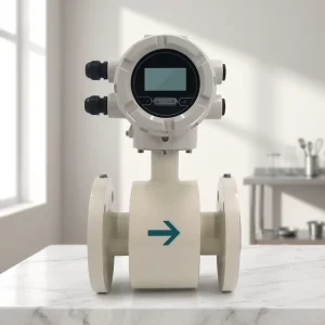 Electromagnetic Flowmeter Sensor Digital LCD Display OEM Customizable Stainless Steel Water Fluid Measurement Surge Output