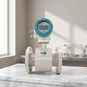 Electromagnetic Flowmeter Sensor Digital LCD Display OEM Customizable Stainless Steel Water Fluid Measurement Surge Output