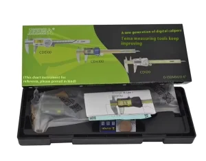 Electronic Digital Display Stainless Steel Vernier Caliper 0-150/200/300mm with 0.005/6″ Resolution 0.01mm