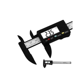 Electronic Digital Display Vernier Caliper 0-100mm Plastic Digital Display Caliper Measuring Tools