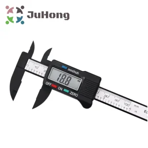 Electronic Digital Display Vernier Caliper 0-150mm Plastic Digital Display Caliper Measuring Tool Tire Repair Kit