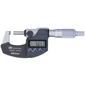 Electronic Digital Outside Micrometer High Precision Waterproof Screw 0-25mm 0.001mm Resolution