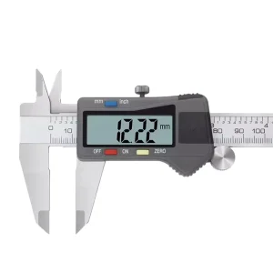 Electronic Digital Vernier Caliper 0-150mm Stainless Steel 0.01mm Precision Depth Measuring Tool Model LL004B/LL004W
