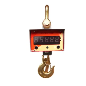 Electronic Hanging Scale 3t Waterproof Wireless Hand Held Printing Scale 20t 10 T 5 T Crane Scale