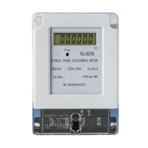 Electronic Household Single Phase Watt Hour Meter 220v High Precision Smart Electricity Display Energy Meter