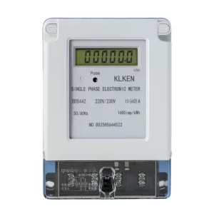 Electronic Household Single Phase Watt Hour Meter 220v High Precision Smart Electricity Display Energy Meter