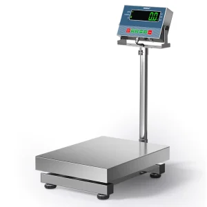 Electronic Stainless Steel 304 Bench Scale 100kg Capacity 10g Accuracy LED LCD Display Weighing Indicator OEM ODM Customizable