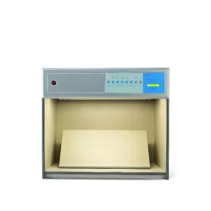 Electronic Textile Lab Testing Equipment GTD08 Color Matching Light Box 1 Year High Accuracy 0.5% ASTM D1729