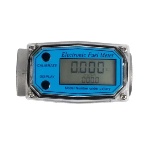 Electronic Turbines Fuel Flow Meter High Accuracy Measuring Flowmeter LCD PCB Flow Indicator Sensor