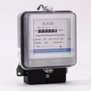 Electronic household single phase watt hour meter 220v high precision electricity display electric energy meter