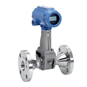 Emerson Rosemounta Integrated Temperature Sensor Reduced-Bend Flange 8800 MultiVariable Reduced-Bend Vortex Flow Meter