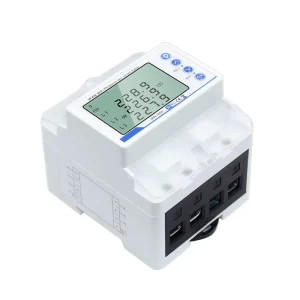 Emote Control Three Phase Tuya WiFi Smart Prepaid KWh Power Energy Meter with 1.5% Accuracy and LED Display