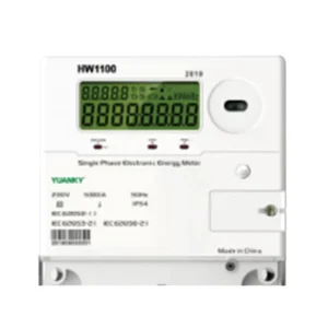 Energy Meter Manufacturer HW1100 Single Phase Multifunctional 2 Wires Network Energy Meter