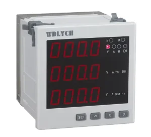 Energy Meter WD-9E 3-Phase Multi-function Energy Meter LED Display Meter with RS485