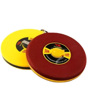 Engineering Measuring Ruler 50 M Waterproof Self winding Fiber Tape Measure Precise Scale 20/30/100 M Measuring Tape
