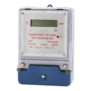 English Electric DDS Type Single-Phase Energy Meter Digital Display 220V Class 1 Accuracy Economical Household Model Low Power