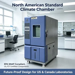 Environmental Test Chamber EPA SNAP Compliant Constant Temperature Humidity Chamber with UL Certified Components for Lab Testing