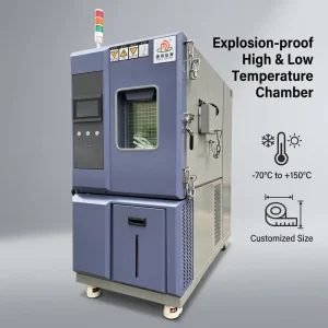 Explosion Proof Battery Test Chamber Constant Temperature Humidity Environmental Chamber for EV Battery Safety Laboratory Lab