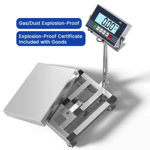 Explosion Proof Bench Scale with LED Display and OEM Support 500kg Capacity RS232/RS485 Communication IO Output