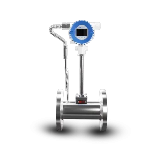 Explosion Proof Vortex Flowmeter OEM Gas Liquid Oxygen Steam Air Flow Measurement 4 20mA Output Water Oil Medium