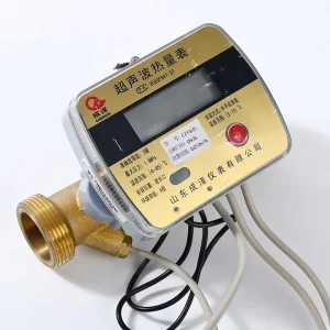 External Ultrasonic Flow Meter External Attachment Portable Liquid Water Pipeline Cold Heat Meter