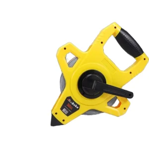 Extra-Thick & Extra-Hard 50m/100m Nylon-Coated Steel Tape Measure Drop-Resistant & Wear-Resistant Waterproof Metric System
