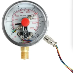 Extremely Accurate Vibration-resistant Pressure Gauges With Electrical Contacts