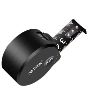 Extremely Small Black Gold Frosted Steel Tape Measure Metric Ring Ruler Box 3M 5M 3.5M 5.5M 8M 7.5M 10M