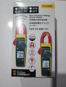 F377FC High Precision Non-contact Intelligent Digital Clamp-on Multimeter for Voltage Measurement