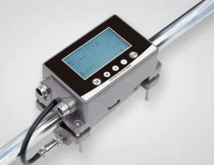 F6 Clamp on Ultrasonic Flow Meter No Pipe Cutting Required Digital Water Flowmeter for Small Pipes