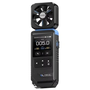FAM-02 3 in 1 Handheld Anemometer Wind Speed Meter Temperature Humidity Tester 30m/s Portable Color Screen
