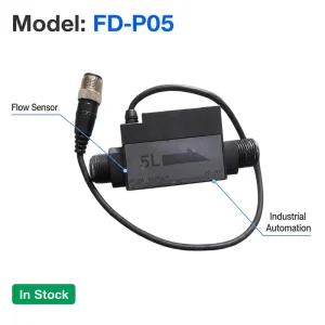 FD P05 Flow Sensor Industrial Automation Liquid Flow Detection for Process Control Monitoring Equipment