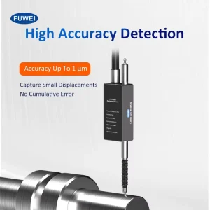 FJC03 High-Precision Contact Displacement Sensor Digital Display Grating Micrometer RS485 Analog Current Voltage Optic