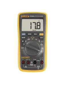 FLK 17B MAX 02 CN 17B MAX Digital Multimeter 6000 Count LCD CAT III 600V 2000μF Capacitance K Type Temp & Frequency Test