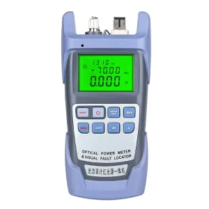 FN 50D Optical Power Meter 15MW Dry Battery 70~+10dbm Visual Fault Locator OPM with VFL RJ45
