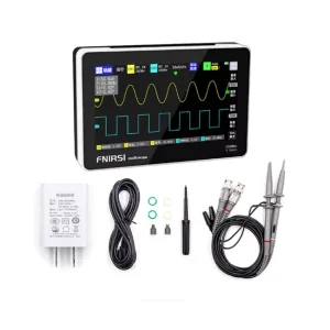 FNIRSI 1013D P4100 Digital Tablet Oscilloscope Dual Channel Bandwidth 1GS/s Sampling Rate Mini Tablet Digital Oscilloscope