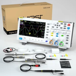 FNIRSI 1014D P4100 Digital Oscilloscope 2 in 1 Dual Channel Input Signal Generator 100MHz 1GSa/s Sampling Rate