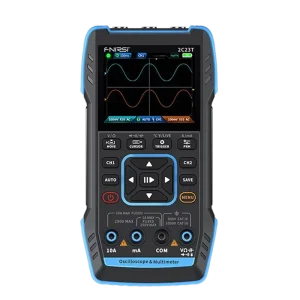 FNIRSI 2C23T Handheld Digital Oscilloscope Multimeter + Function Signal Generator 3IN1 Dual Channel 10MHZ*2 50MS/s