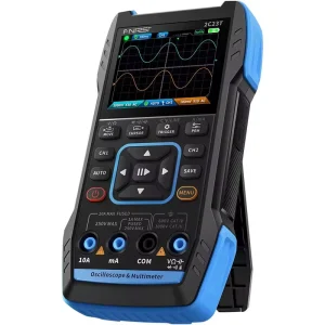 FNIRSI 2C23T Handheld Digital Oscilloscope Multimeter and Function Signal Generator 3 in 1 Dual Channel 10MHz*2 50MS/s