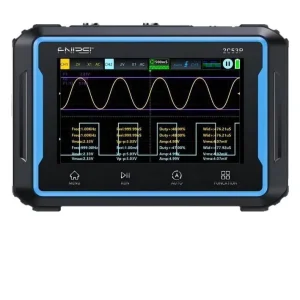 FNIRSI 2C53P Dual-Channel Flat Digital Oscilloscope Four-and-a-Half-Digit Multimeter Signal Generator Three-in-One Customizable