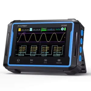 FNIRSI 2C53P Tablet Oscilloscope 50MHz 250MS/s Dual Channel Digital Oscilloscope Multimeter DDS Signal Generator Touch Screen
