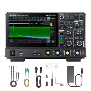 FNIRSI DPOF1204 Digital Phosphor Oscilloscope 4 Channel 200MHz 1GSa/s Bench Oscilloscope Electronic Test Equipment