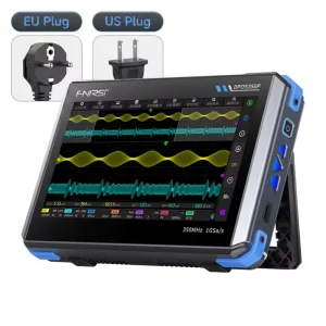 FNIRSI DPOS350P 4 IN 1 350MHz 1GSPS Tablet Oscilloscope Signal Generator Spectrum Analyzer Frequency Response Analyzer