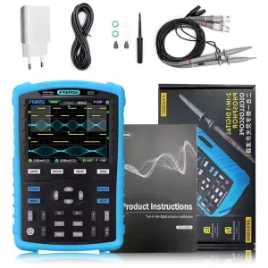 FNIRSI DPOX180H Oscilloscope 180MHz 3DB 50000wfms/s Dual Channel 20Mhz Signal Generator ZOOM XY FFT