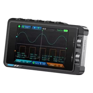 FNIRSI DS215H Handheld Small HD Screen Digital Oscilloscope Signal Generator 2 in 1 Dual Channel 50MHz Automatic Oscilloscope Tool