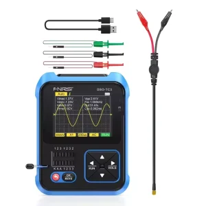 FNIRSI DSO TC3 3 in 1 Handheld Oscilloscope Component Tester and Digital Multimeter with 2.8 Display for Circuit Debugging