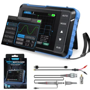 FNIRSI DSO153 Handheld Oscilloscope DDS Signal Generator Digital Portable Automotive 2.8 TFT Screen 5MS/s Sample Rate