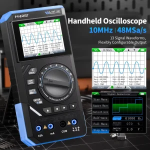 FNIRSI DST 201 Handheld Oscilloscope Multimeter 5MSa/s 1MHz 2.8inch TFT Professional Electronic Test Instrument